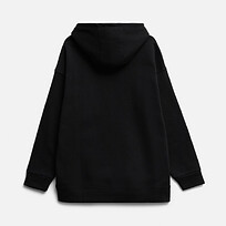 Худи оверсайз унисекс Snuggie, черное, XS/S