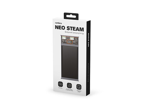 Внешний аккумулятор Rombica NEO Steam Gray