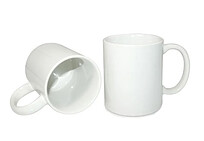 Кружка керамическая 330 мл (11oz) для сублимации, белая, сорт А