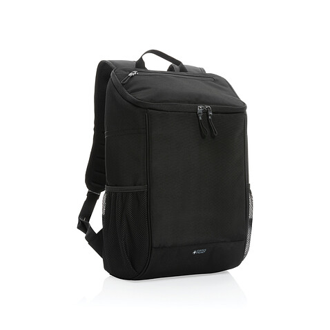 Рюкзак-холодильник Swiss Peak из RPET AWARE™ 1200D, черный