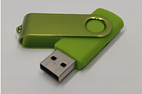 USB-накопитель Twister Color, 32 GB, зеленый