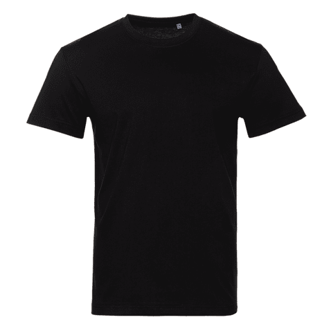 Футболка унисекс хлопок 150, 52, Чёрный,  (20)  (XXXXL)