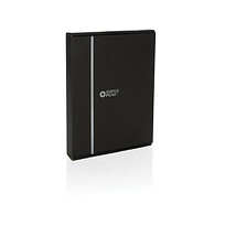 Органайзер с блокнотом Swiss Peak Script из rPET AWARE™, А5, черный