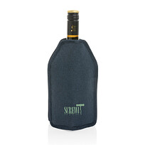Чехол для вина Vino из rPET AWARE™, темно-синий