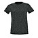 Футболка женская Imperial Fit Women, черный меланж, S