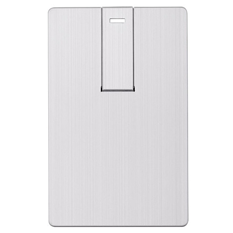 Флешка Platinum Card, 32 Гб, серебристая