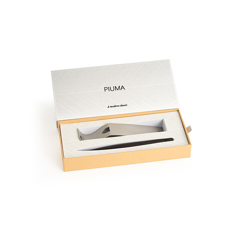 Шариковая ручка Pininfarina Piuma A MODERN CLASSIC CHARCOAL, черный