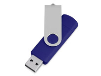 USB/micro USB-флешка 2.0 на 16 Гб Квебек OTG, синий