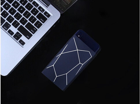 Портативное беспроводное зарядное устройство Geo Wireless, 5000 mAh, черный