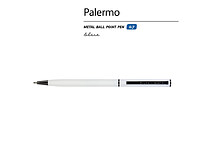 Ручка шариковая автоматическая BrunoVisconti® PALERMO цвет корпуса белый, soft-touch, 0.7 мм