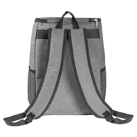Терморюкзак  PUT , 39 x 27 x 18 см, полиэстер 300D, PEVA, серый меланж, серый меланж