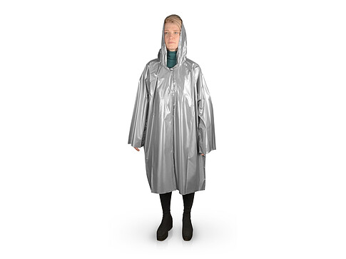 Дождевик Storm, серебристый