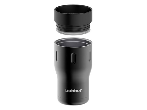 Термос питьевой, вакуумный, бытовой, тм bobber. Объем 0,35 литра. Артикул Tumbler-350 Black Coffee