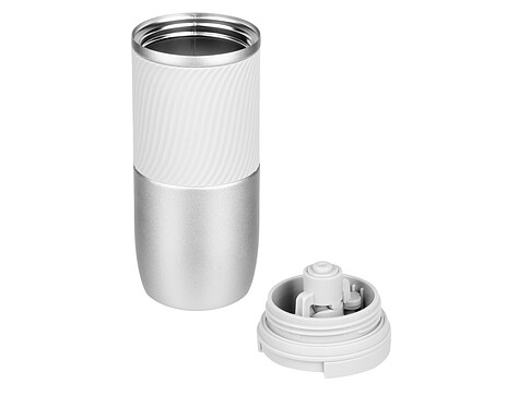 Герметичная вакуумная термокружка Pillar,550 мл, серебристый