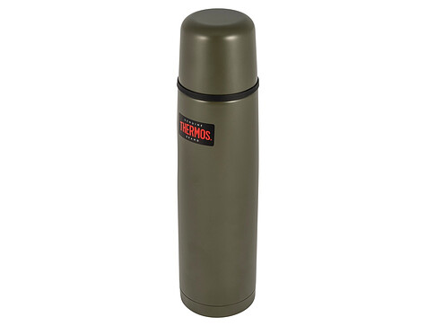 Термос из нерж. стали тм THERMOS FBB-1000AG 1L, зеленый