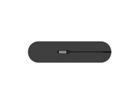 Хаб USB Type-C 3.0 для ноутбуков Falcon, черный