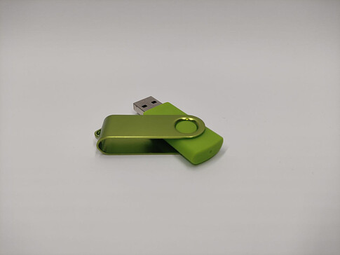 Флешка Twister Color New, 16Gb, светло-зеленая