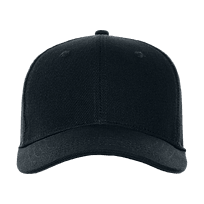 Бейсболка STAN 6 клиньев хлопок 330, 06, Чёрный,  (20)  (56-58)