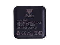Внешний аккумулятор Rail, 5000 mAh, черный
