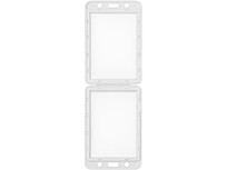 Держатель для бейджа Haven Transparent, белый