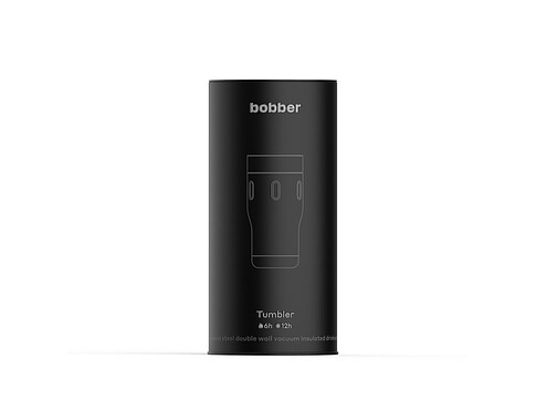 Термос питьевой, вакуумный, бытовой, тм bobber. Объем 0,35 литра. Артикул Tumbler-350 Black Coffee