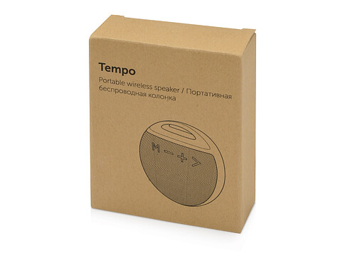Портативная колонка Tempo, красный