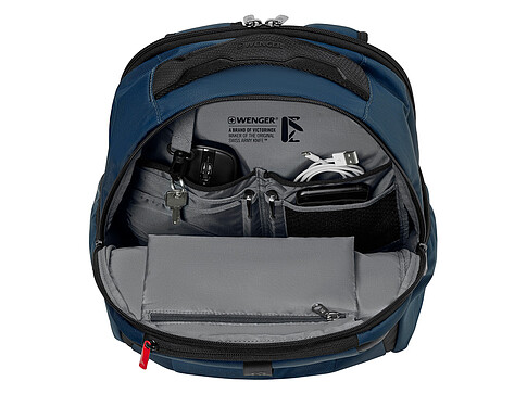 Рюкзак WENGER XE Professional 15.6, синий, переработанный ПЭТ/Полиэстер, 32х22х44 см, 23 л.
