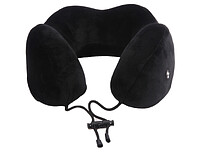 Подушка для путешествий с эффектом памяти Мемо Bluewinder Black