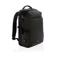 Рюкзак для путешествий Swiss Peak XXL из rPET AWARE™, 17’’, черный