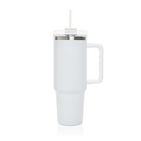 Термокружка Peakflow из переработанной стали RCS, 1.2 л, белый