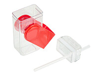 Бутылка для воды JUICY DRINK BOX, красный