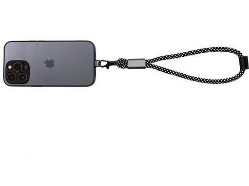 Ремешок-держатель для телефона на запястье Lany Wristband Eco, серый