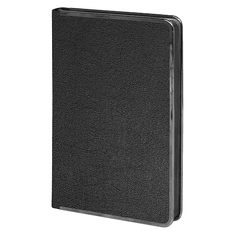 Ежедневник Alfa Techno Soft A5, черный, недатированный, в твердой обложке с металлическим элементом Ежедневник Alfa Techno Soft A5, черный, недатированный, в твердой обложке с металлическим элементом