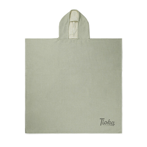 Халат-пончо VINGA Tolo, 100 x 95 см, 360 г/м.кв., зеленый