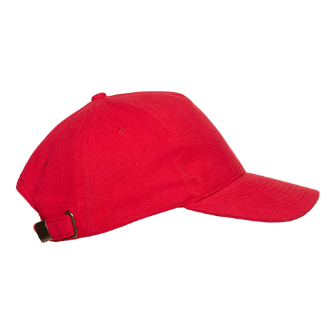 Бейсболка STAN 5 клиньев хлопок 280, 11, Красный,  (14)  (56-58/ONE SIZE)