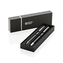 Набор ручек Swiss Peak Cedar из переработанного алюминия RCS, черный