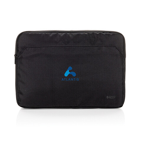 Чехол для ноутбука Swiss Peak Essential из rPET Aware™, 15.6 , черный