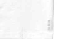 Ponoka мужская футболка из органического хлопка, длинный рукав, белый, XS