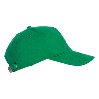 Бейсболка STAN 5 клиньев хлопок 280, 11, Зелёный,  (30/1)  (56-58/ONE SIZE)