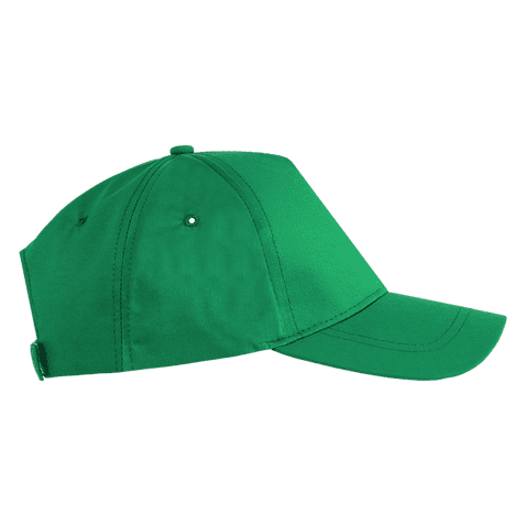 Бейсболка STAN 5 клиньев хлопок 150, 13, Зелёный,  (30/1)  (56-58/ONE SIZE)