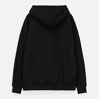 Толстовка унисекс оверсайз Sartoro, черная, XS/S