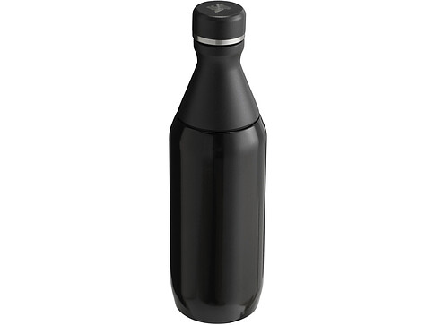 Бутылка для воды Stanley All Day Slim объемом 350 мл - черный глянцевый