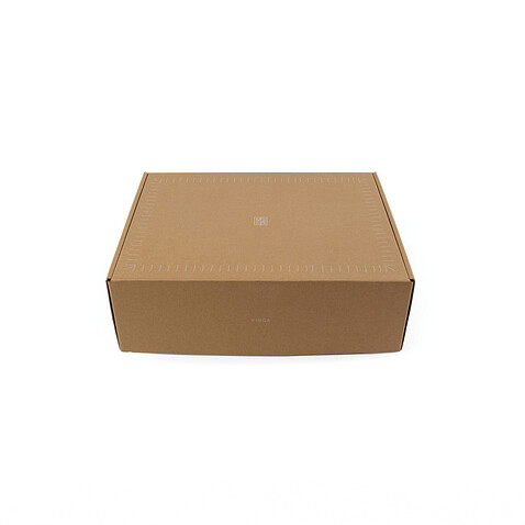 Плед VINGA Moulton из rPET GRS, 320 г/м.кв., 130х170 см, серый