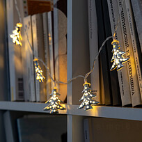 Светодиодная гирлянда Silver Lights, серебристая