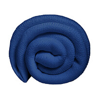 Плед   Belt ; синий; 130 х 180 см; 100% акрил, с поясом, синий,  130 x 180 cm