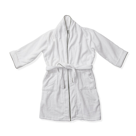 Банный халат VINGA Harper, L-XL, унисекс, 450 г/м², белый