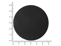 ПАТЧ КРУГ nubuk (чёрный) 6,0 х 6,0 см