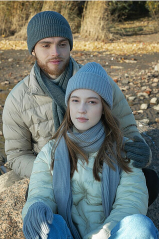 Перчатки Bernard, серый меланж
