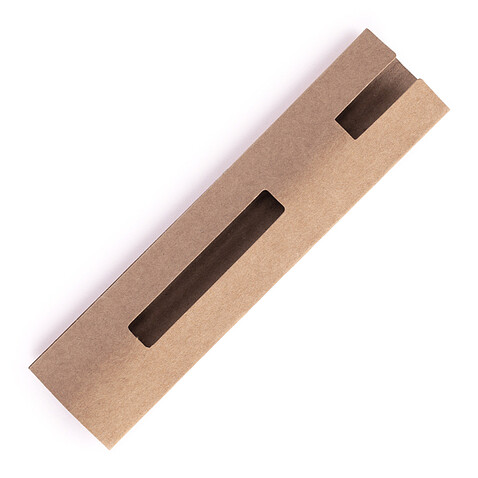 Простой набор карандаша и линейки, бежевый.
