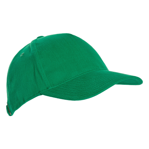 Бейсболка STAN 5 клиньев хлопок 280, 11, Зелёный,  (30/1)  (56-58/ONE SIZE)